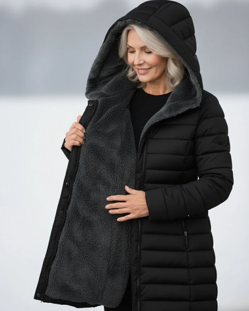 Clair | Fleece-Lined Puffer Jacket