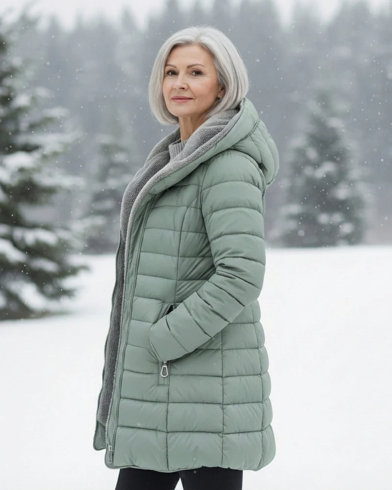 Clair | Fleece-Lined Puffer Jacket
