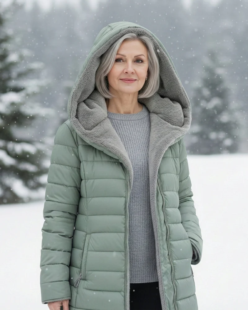 Clair | Fleece-Lined Puffer Jacket