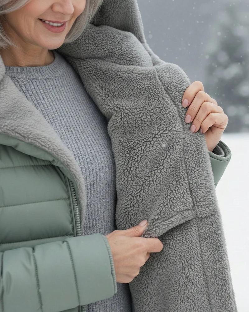 Clair | Fleece-Lined Puffer Jacket