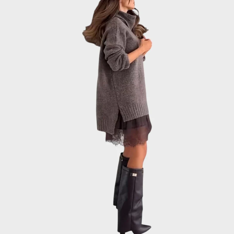 Aurora | Pullover- und Kleid-Set für täglichen Komfort und feminine Eleganz