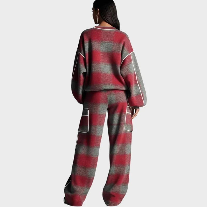 ESMÉE™ | Komfortables Jersey- und Hosen-Set für einen schmeichelhaften Look im Alltag und auf Reisen