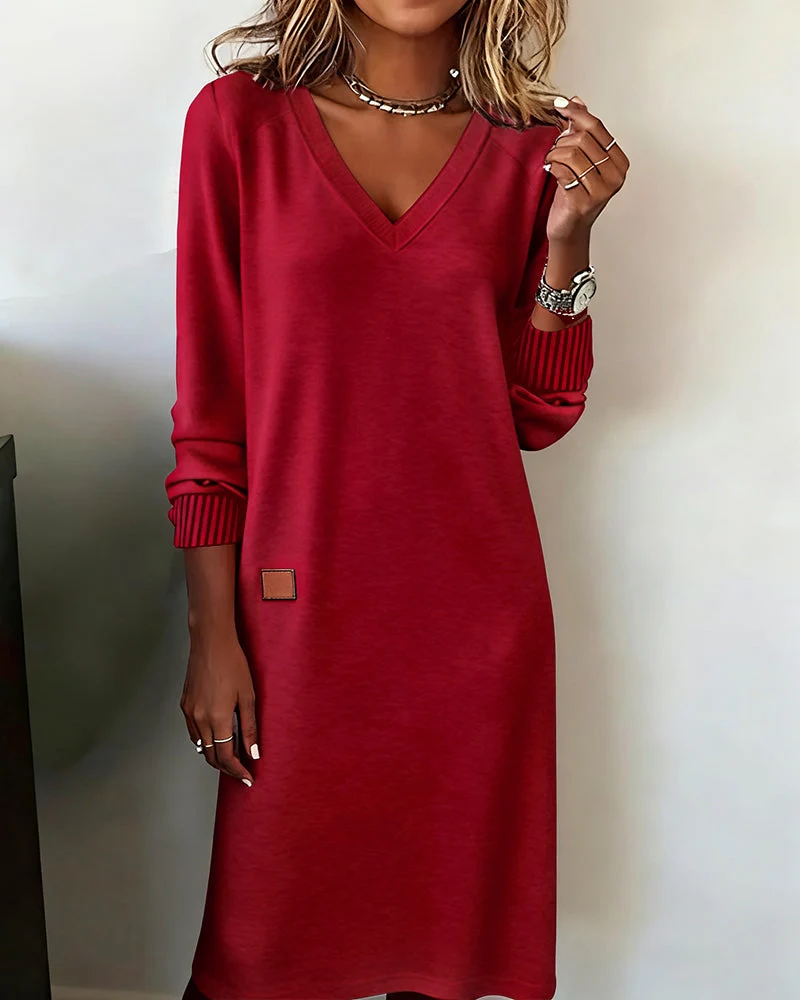 Aurora™ Strickkleid – Eleganz, Komfort und Femininität vereint