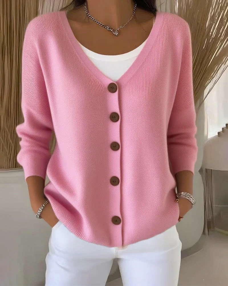 RAFFAELLA | V-Ausschnitt Pullover für eine schmeichelhafte Silhouette und täglichen Komfort
