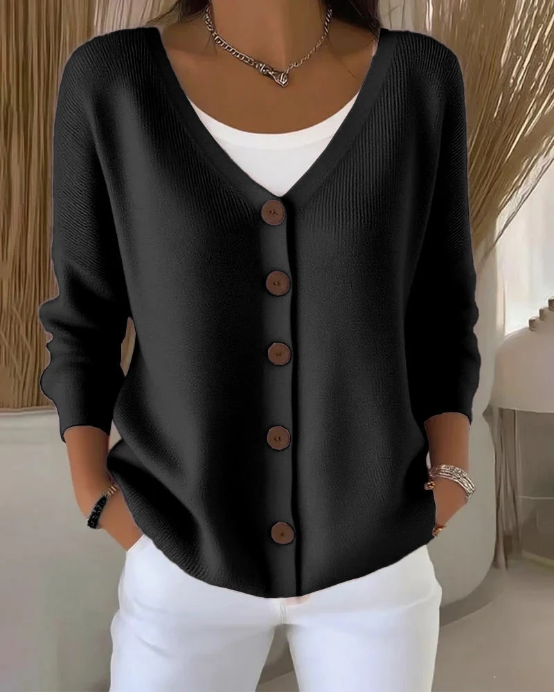 RAFFAELLA | V-Ausschnitt Pullover für eine schmeichelhafte Silhouette und täglichen Komfort