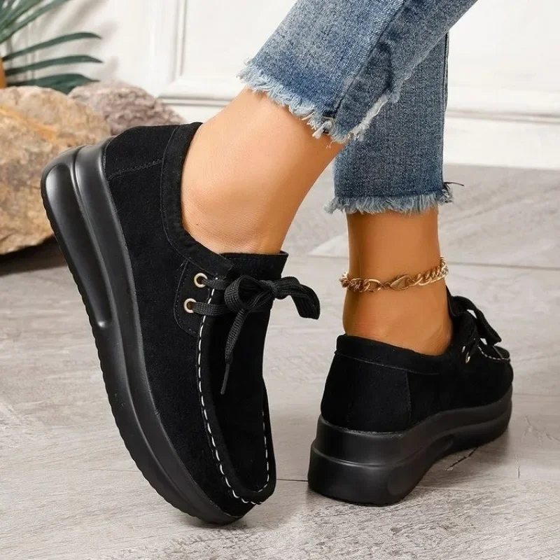 LOUISE MARIE | Komfortable Schuhe mit Erhöhter Sohle für Herbst und Winter