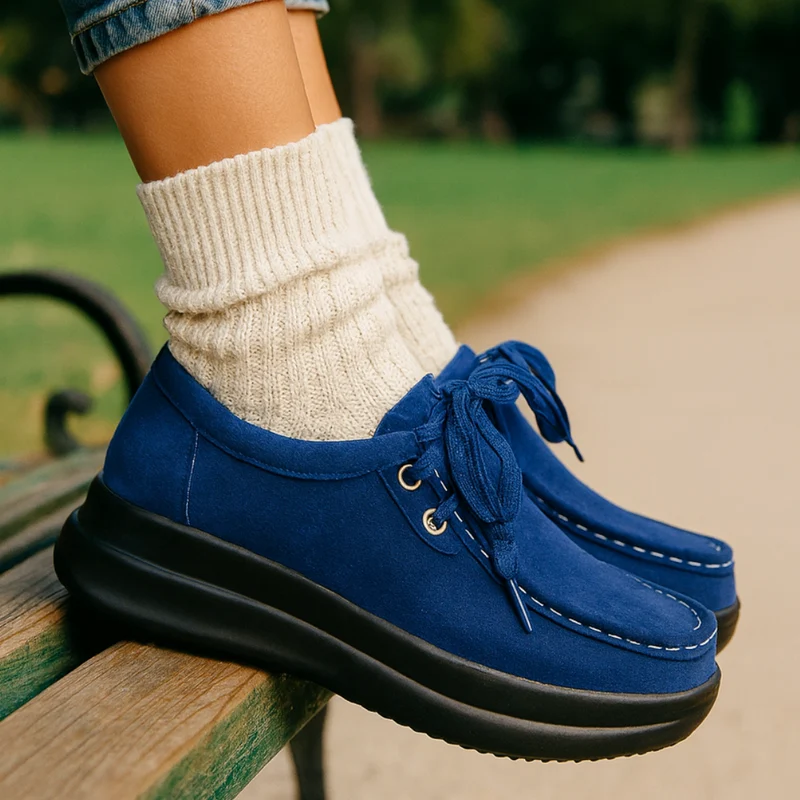 LOUISE MARIE | Komfortable Schuhe mit Erhöhter Sohle für Herbst und Winter