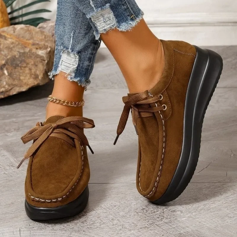 LOUISE MARIE | Komfortable Schuhe mit Erhöhter Sohle für Herbst und Winter