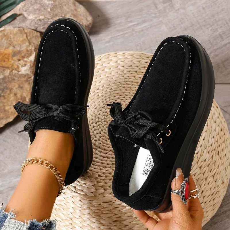 LOUISE MARIE | Komfortable Schuhe mit Erhöhter Sohle für Herbst und Winter