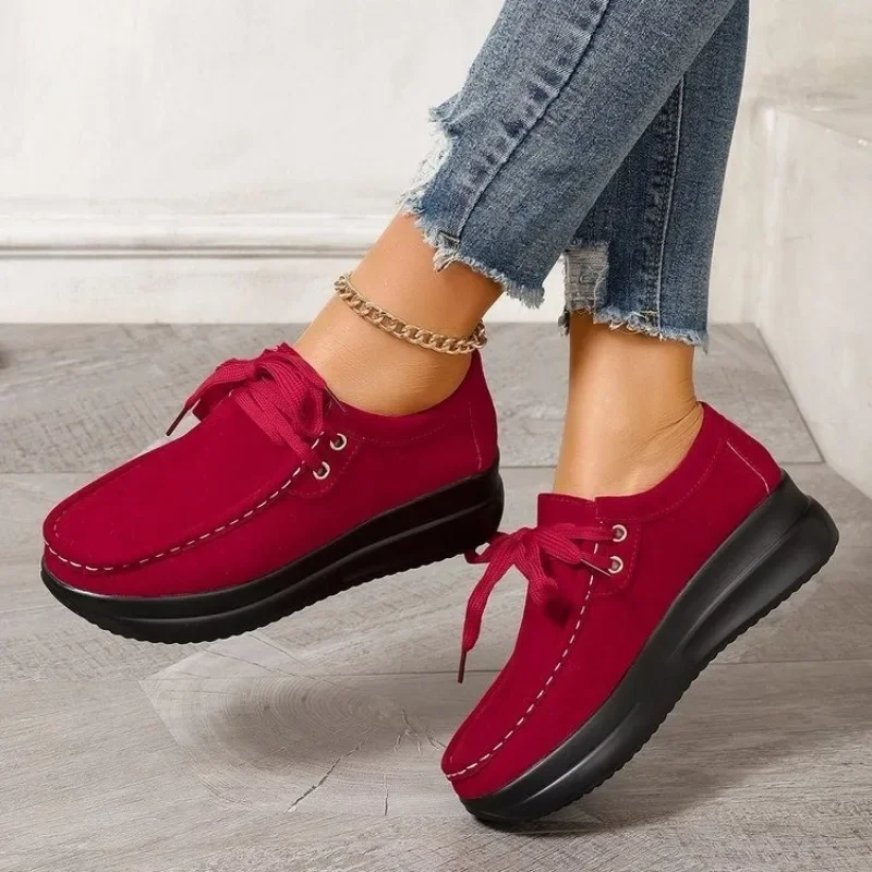 LOUISE MARIE | Komfortable Schuhe mit Erhöhter Sohle für Herbst und Winter