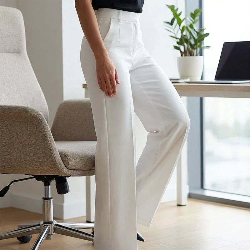 ELINORA | Stilvolle Hochtaillenhose mit figurfreundlichem Schnitt für Büro und besondere Anlässe