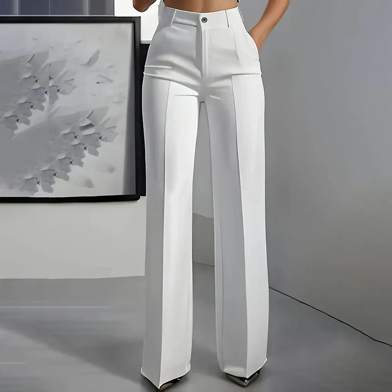 ELINORA | Stilvolle Hochtaillenhose mit figurfreundlichem Schnitt für Büro und besondere Anlässe