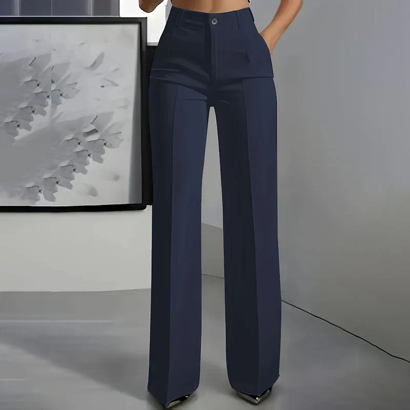 ELINORA | Stilvolle Hochtaillenhose mit figurfreundlichem Schnitt für Büro und besondere Anlässe