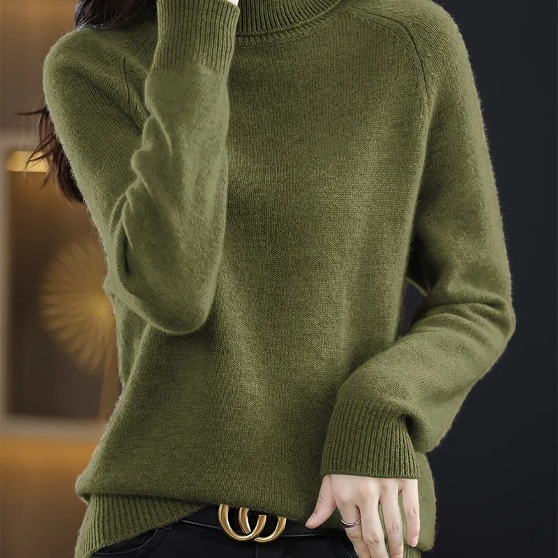 Aimée™ | Klassischer Rollkragenpullover