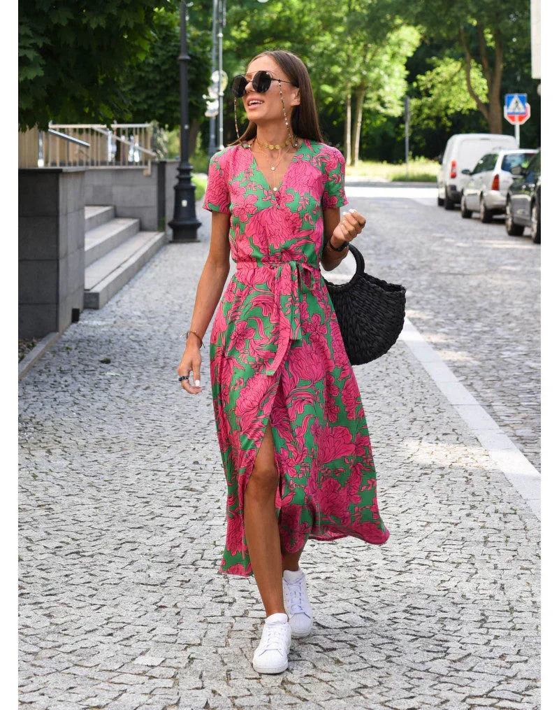 YARA | Stilvolles Wickelkleid mit figurfreundlichem Design