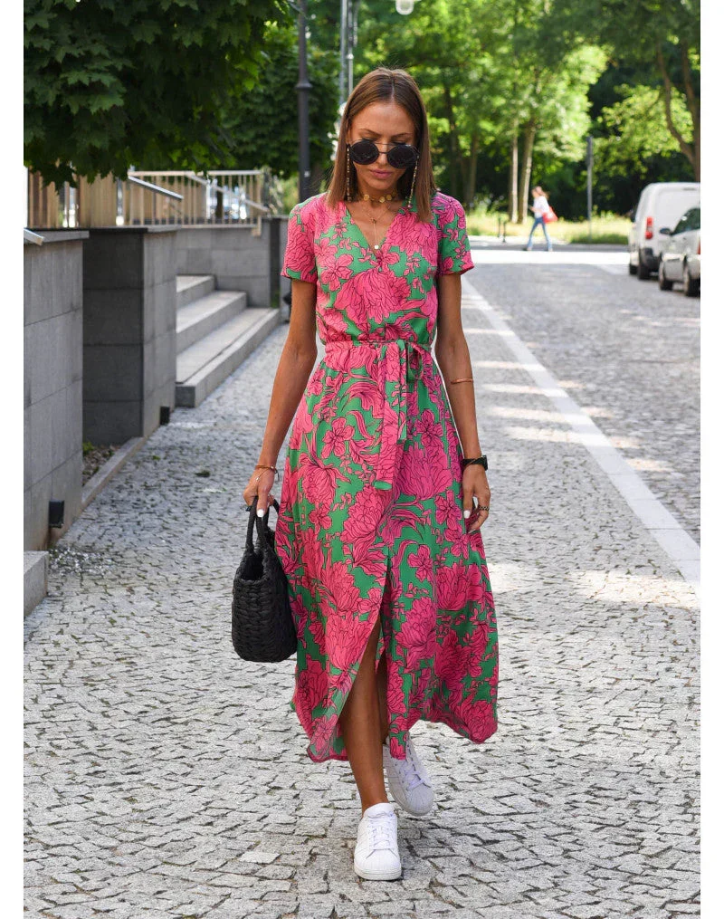 YARA | Stilvolles Wickelkleid mit figurfreundlichem Design