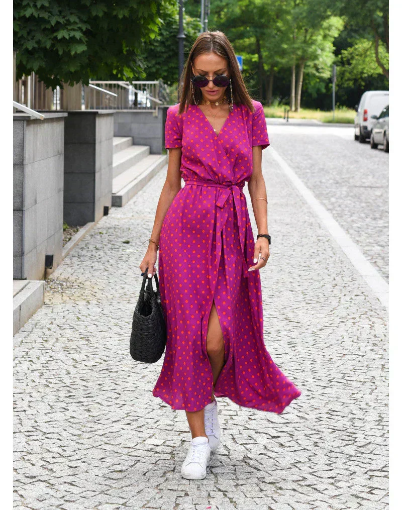 YARA | Stilvolles Wickelkleid mit figurfreundlichem Design