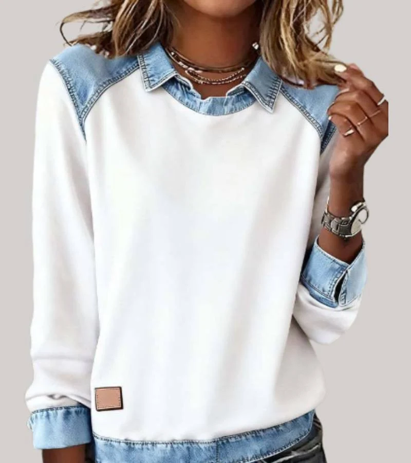 MILA | Eleganter Pullover mit Raffinierten Akzenten für Alltagsstil