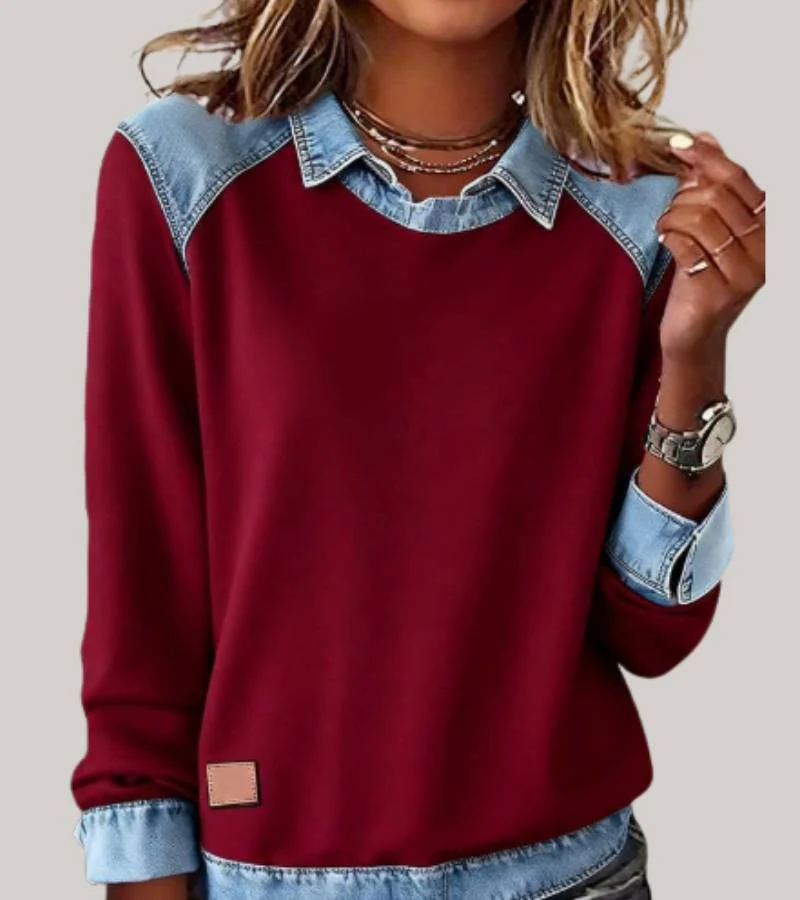 MILA | Eleganter Pullover mit Raffinierten Akzenten für Alltagsstil