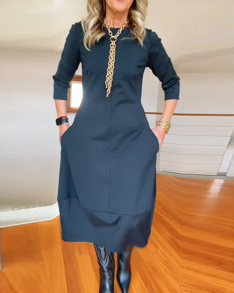 VALENTINA | Elegantes Maxikleid für eine schmeichelhafte Silhouette und täglichen Komfort