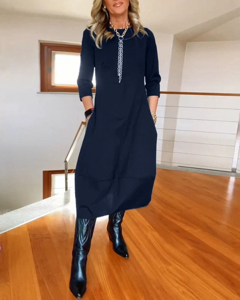 VALENTINA | Elegantes Maxikleid für eine schmeichelhafte Silhouette und täglichen Komfort