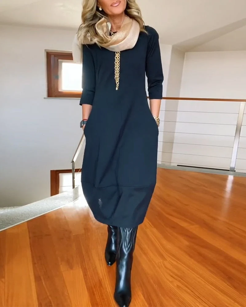 VALENTINA | Elegantes Maxikleid für eine schmeichelhafte Silhouette und täglichen Komfort