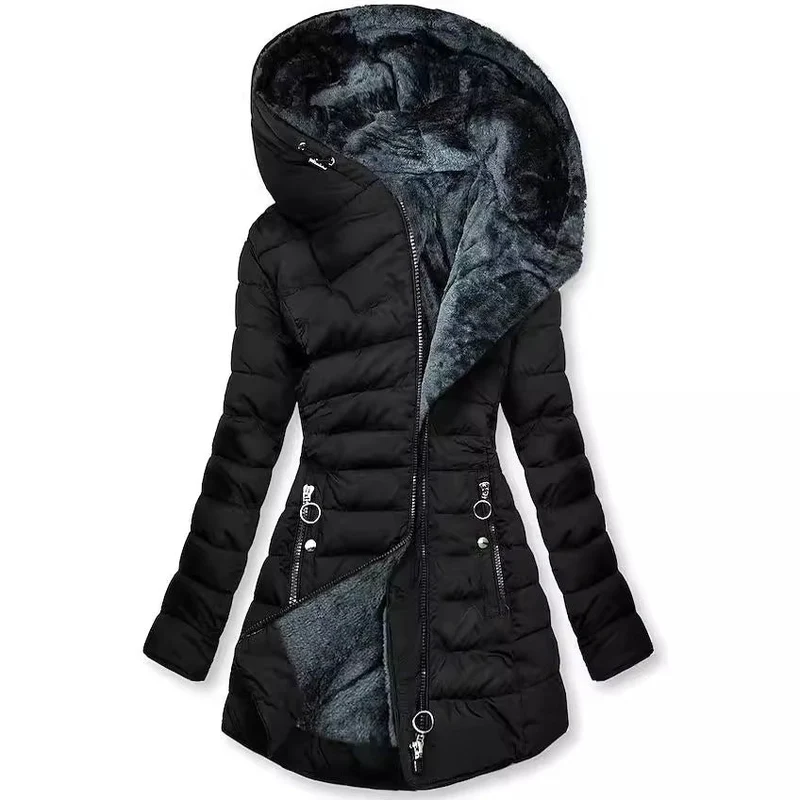 Giulia | Lange Winterjacke mit Wärmeschutz und Stilvollem Alltagsdesign