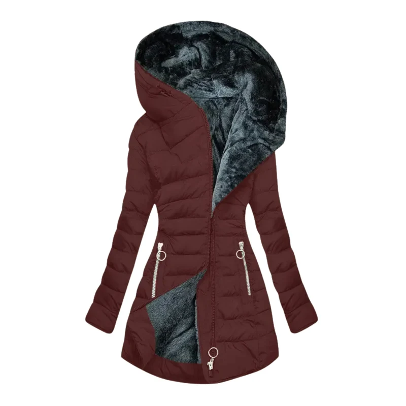 Giulia | Lange Winterjacke mit Wärmeschutz und Stilvollem Alltagsdesign