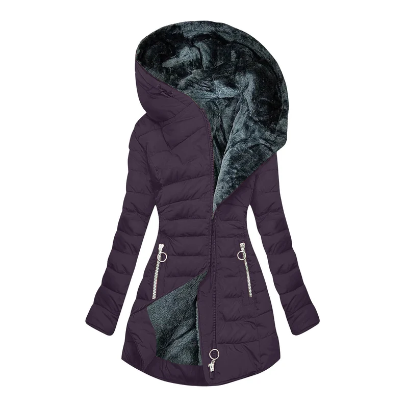 Giulia | Lange Winterjacke mit Wärmeschutz und Stilvollem Alltagsdesign