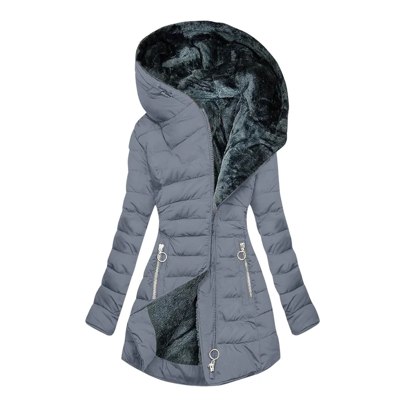 Giulia | Lange Winterjacke mit Wärmeschutz und Stilvollem Alltagsdesign
