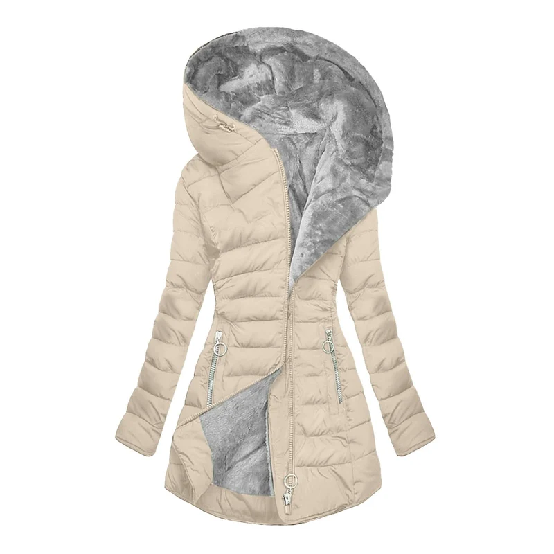 Giulia | Lange Winterjacke mit Wärmeschutz und Stilvollem Alltagsdesign