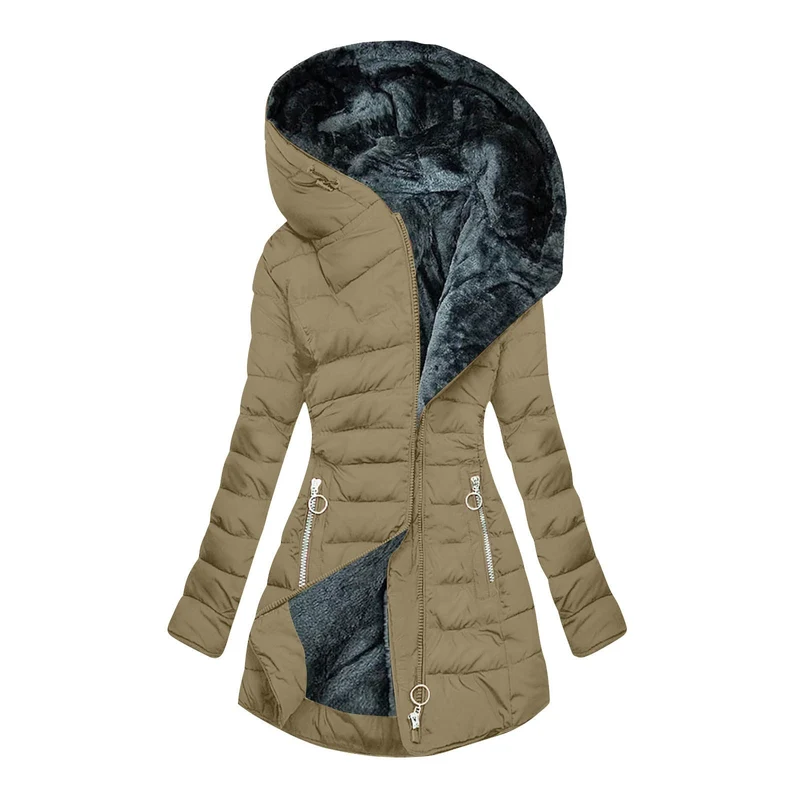 Giulia | Lange Winterjacke mit Wärmeschutz und Stilvollem Alltagsdesign