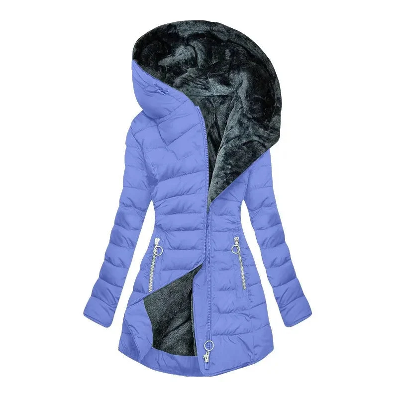 Giulia | Lange Winterjacke mit Wärmeschutz und Stilvollem Alltagsdesign