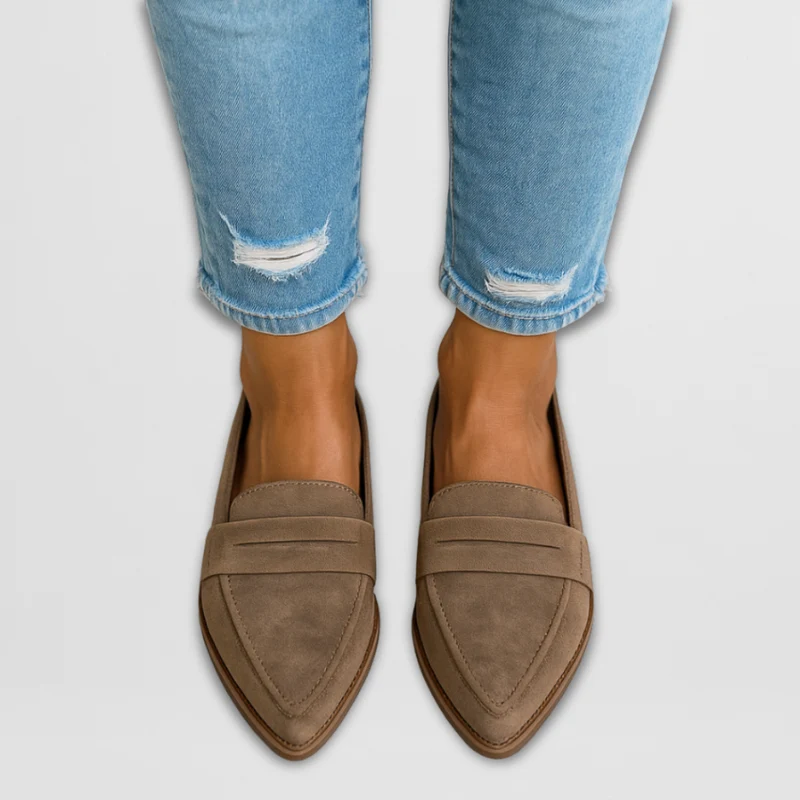 Alessia™ | Weiche Wildleder Hausschuhe