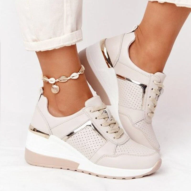 Clara – Orthopädischer Keilabsatz Sneaker