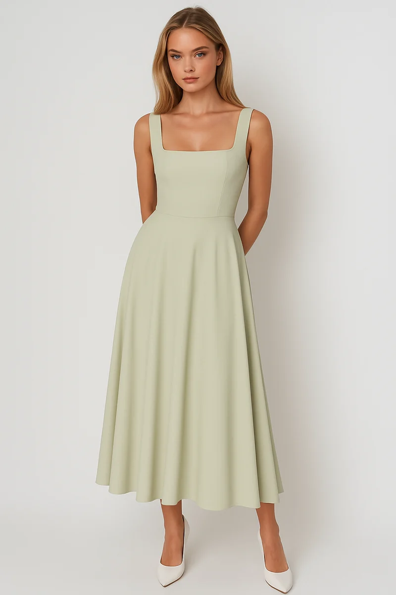 Helga – Elegantes A-Linien-Kleid für Damen
