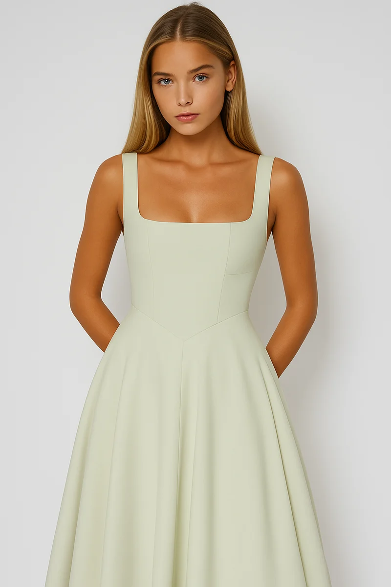 Helga – Elegantes A-Linien-Kleid für Damen