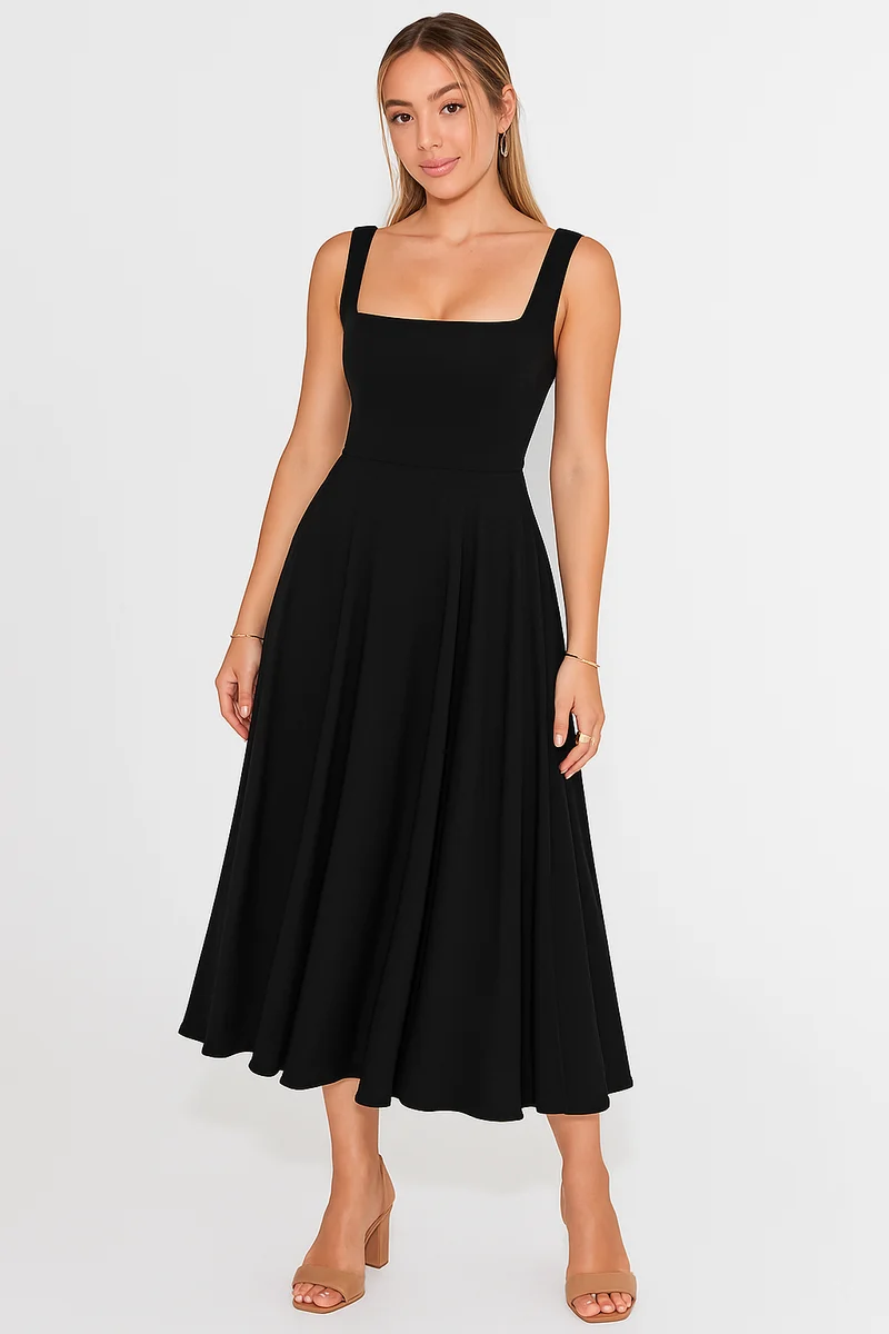 Helga – Elegantes A-Linien-Kleid für Damen