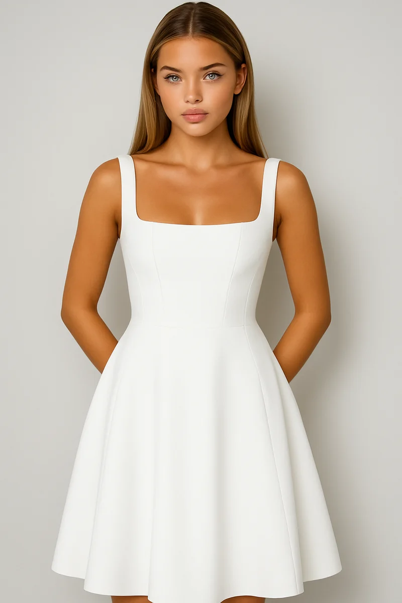 Helga – Elegantes A-Linien-Kleid für Damen