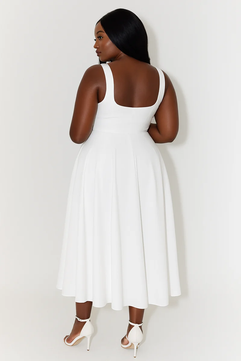 Helga – Elegantes A-Linien-Kleid für Damen