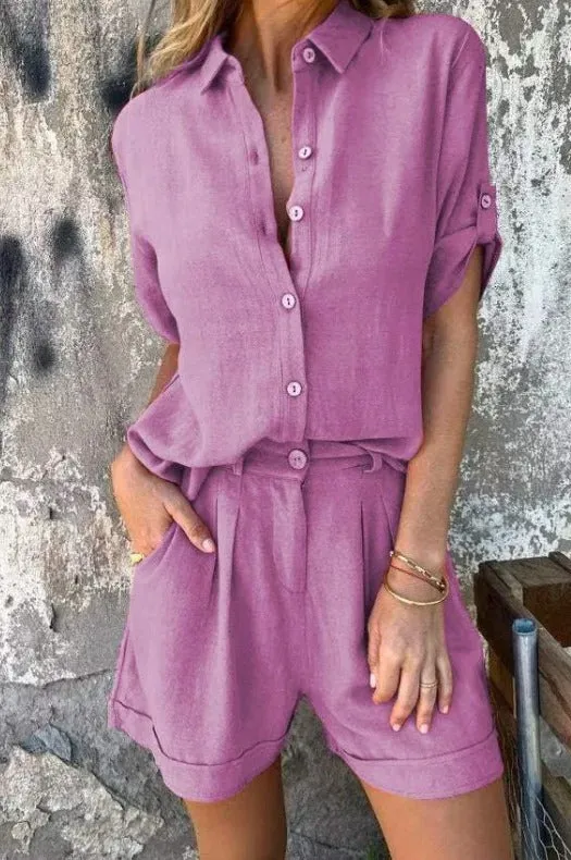 Luna – Outfit für Damen leichte Shorts und Top
