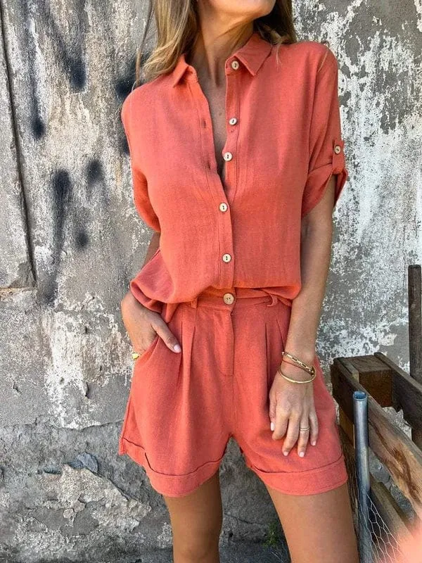 Luna – Outfit für Damen leichte Shorts und Top