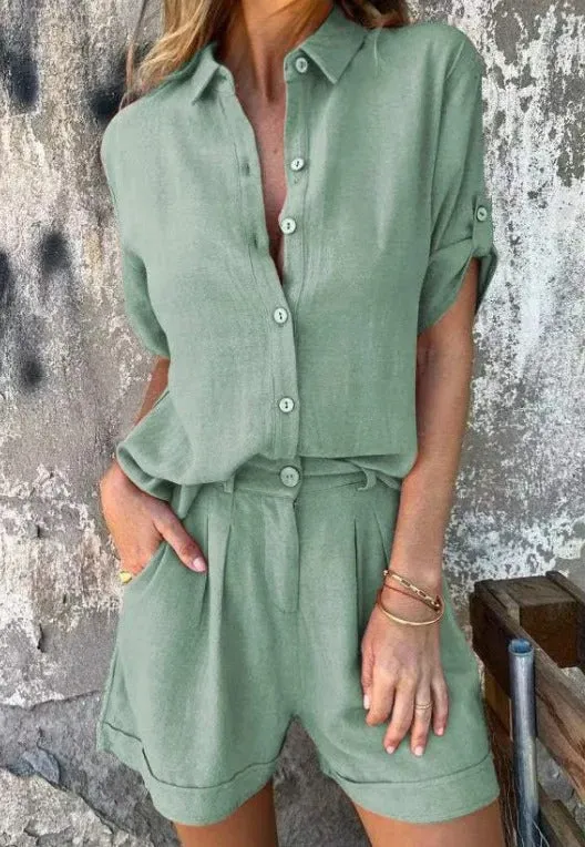 Luna – Outfit für Damen leichte Shorts und Top