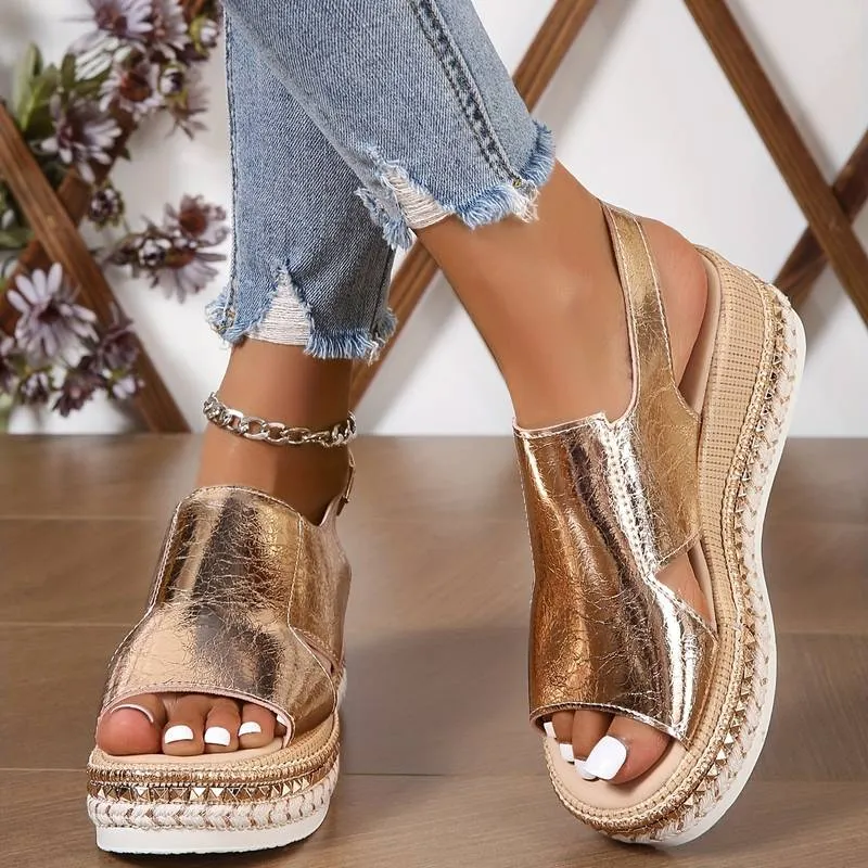 Maren – Stilvolle Plateau-Sandalen für Damen
