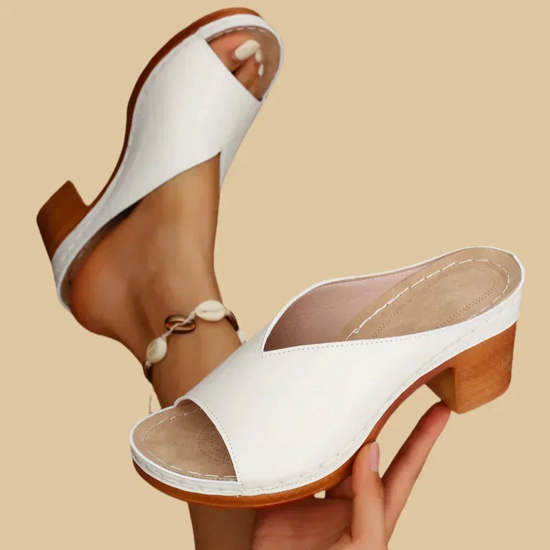 Yvonne – Damen Pumps mit offener Spitze