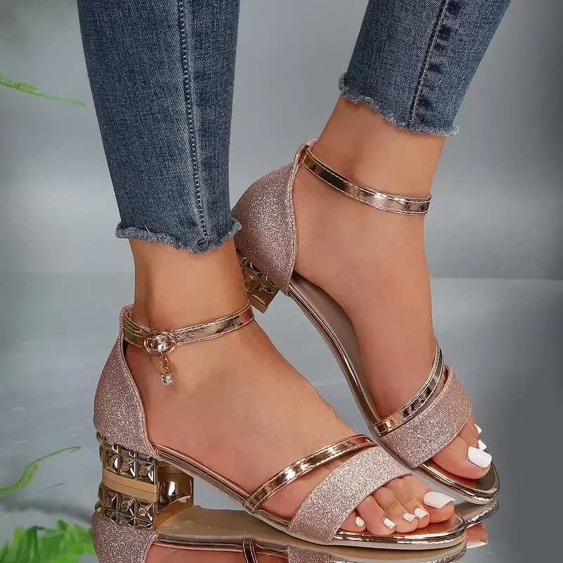 Marie – Damen-Pumps mit Blockabsatz