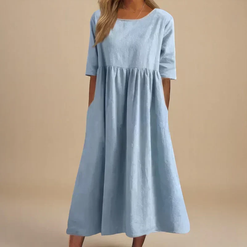 Charlotte – Lässiges Midi-Kleid für Damen
