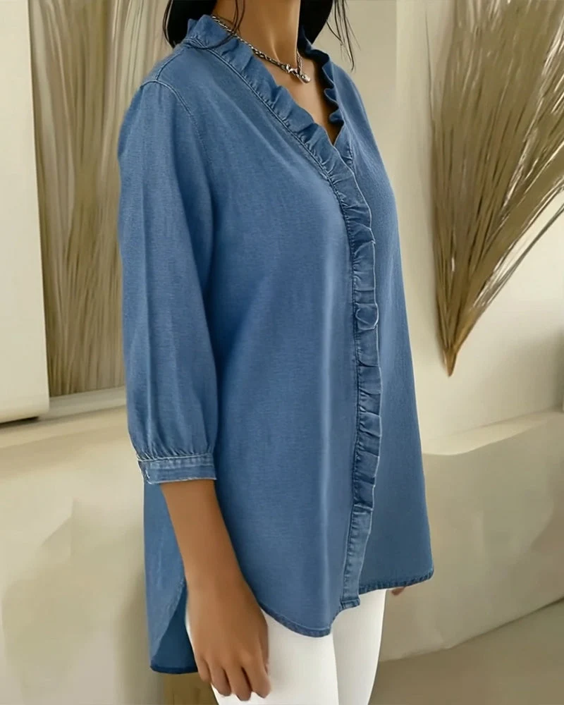 Bilma™ – Elegante Bluse mit Rüschendetails