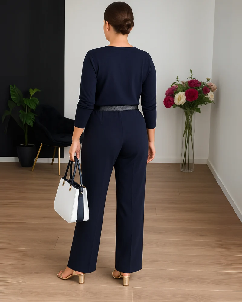 Elvy™ - Elegantes und Vielseitiges Dreiteiliges Damenset