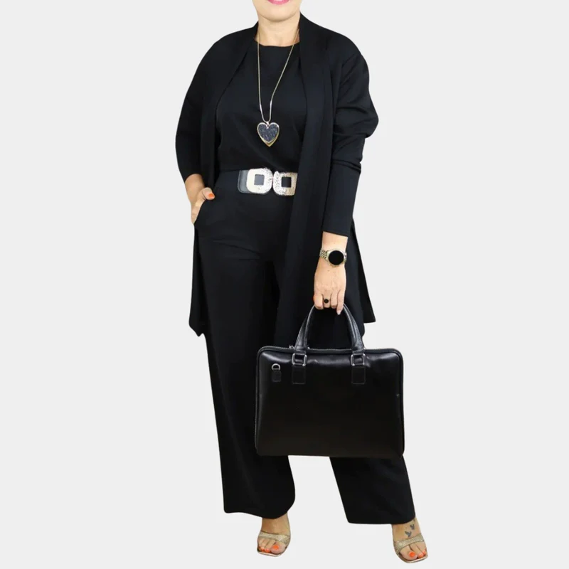 Elvy™ - Elegantes und Vielseitiges Dreiteiliges Damenset